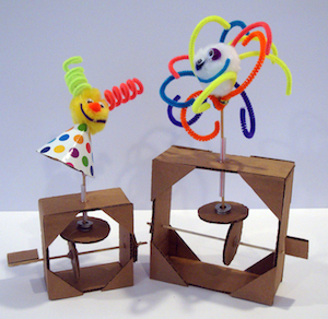 Cardboard Automata: Mechanical Toys