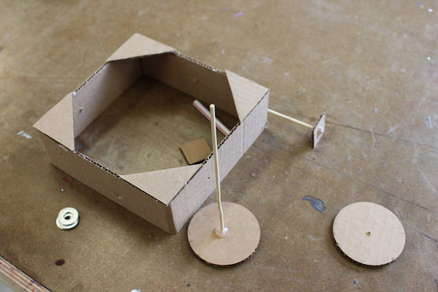 Cardboard Automata Mechanical Toys Maud Morgan Arts