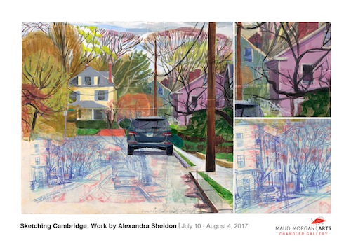 Sketching Cambridge: Work by Alexandra Sheldon