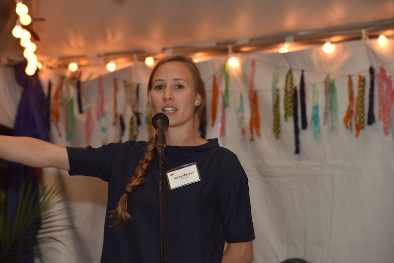 MMA Director, Haley MacKeil welcomes guests