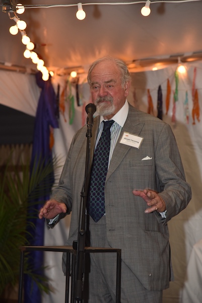Honored guest, Ron Fleming shares history of the CAC